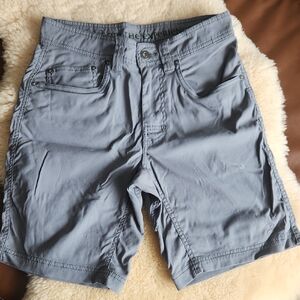 Prana Brion Short Size 28 9" Inseam Grey